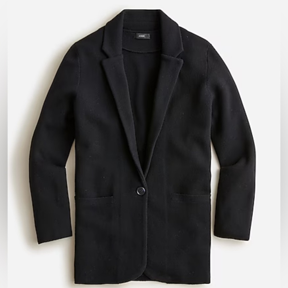 NWT J Crew Cecile relaxed sweater-blazer